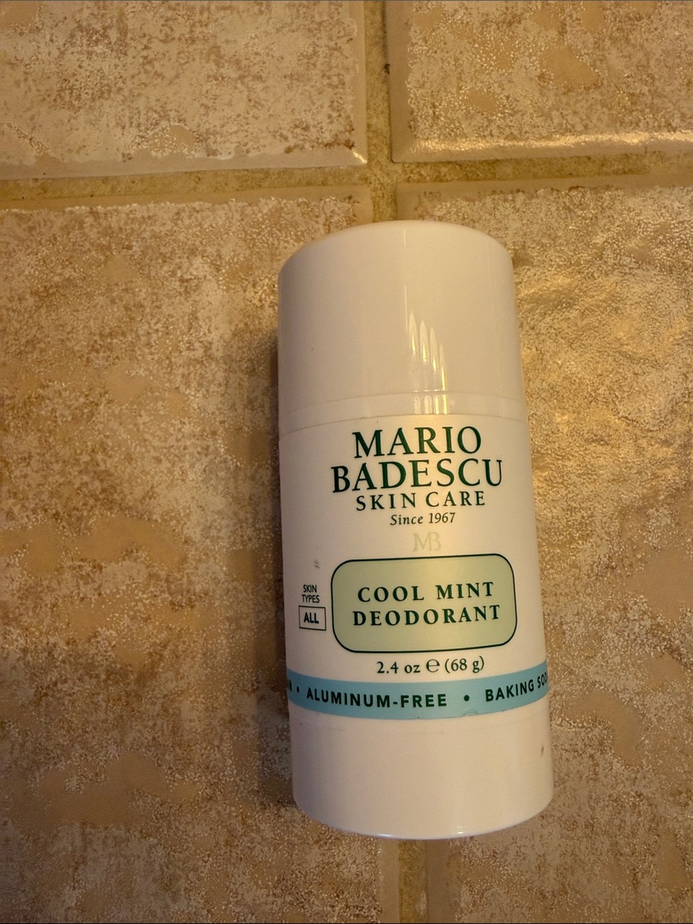 Deodorant by Mario Badescu for Unisex - 2.4 oz cool mint aluminum free